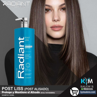 SHAMPOO 1000ml. Radiant Post Liss Post Liss Smoothing CodRadPosL