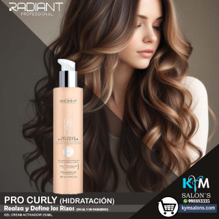 GEL ACTIVADOR 250ml. PRO CURLY RADIANT CodCurlyRad