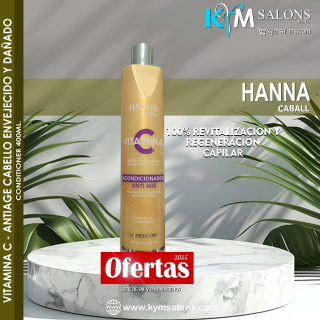 CONDITIONER 400ml. Vitamina C Hanna Caball Anti Age CodHannvc