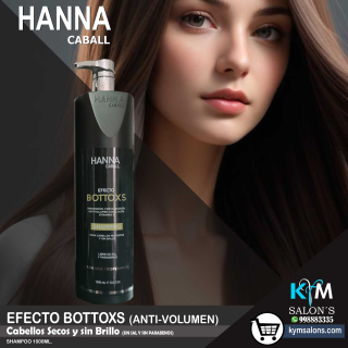 Shampoo 1000ml. Efecto Bottoxs Anti Frizz Hanna Caball CodHanneb