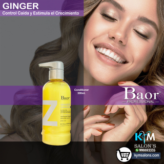 Baor Ginger Conditioner 300ml. Control Caída y Crecimiento CogGinGCad