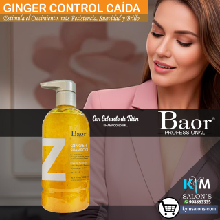 SHAMPOO 500ml. BAOR GINGER CogGinGCad