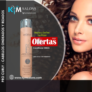 Conditioner 300ml. Define e Hidrata los Rizos Radiant Pro Curly CodCurlyRad