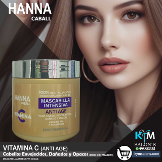 Vitamina C Hanna Caball Anti Age Mascarilla 400gr. CodHannvc