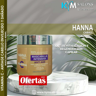 Vitamina C Hanna Caball Anti Age Mascarilla 400gr. CodHannvc