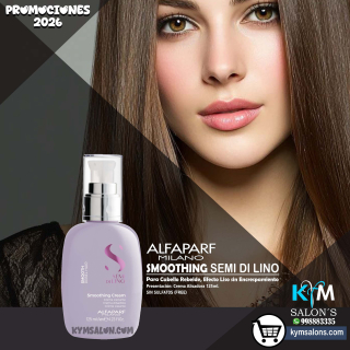 Crema 125ml. Smooth Semi Di Lino de Alfaparf - CodSmoothing