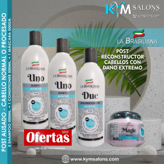 COMBO DAÑO EXTREMO 2 UNO + 1 DUE + 1 MÁGIC 500GR. LA BRASILIANA CodLaBrasSMT