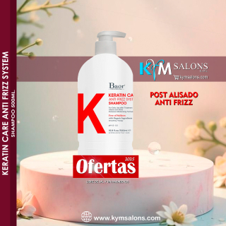 Baor Keratin Care Shampoo 500ml. Cabellos Alisados o Naturales CodBaorKCare