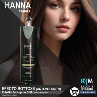 Acondicionador 1000ml. Efecto Bottoxs Anti Frizz Hanna Caball CodHanneb