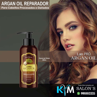 CREMA DE PEINAR 300ml. LAN PRO ARGÁN OIL CodLanProBa