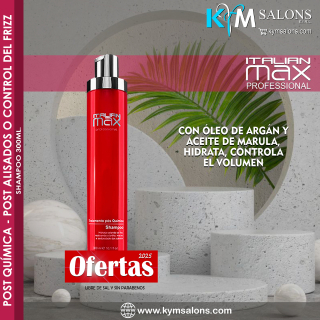 SHAMPOO 300ml. Italian Max Post Química CodItaPQ