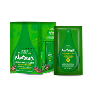 Óleo Reparador Con Aceites Orgánicos (20 Sobres de 5ml. c.u) Placenta Life