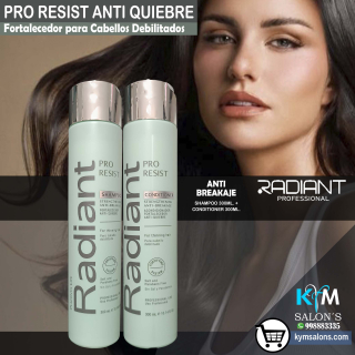 PACK SHAMPOO 300ml. + CONDITIONER 300ml. PRO RESIST RADIANT CodAntiq