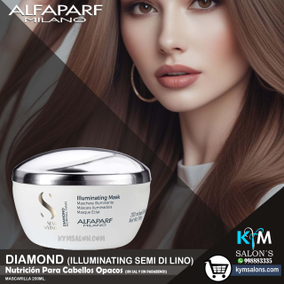 MASCARILLA 200ml. DIAMOND Illuminating Semi di Lino CodDiamond