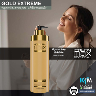 GOLD EXTREME SHAMPOO 500ml. ITALIAN MAX CodItaliMG