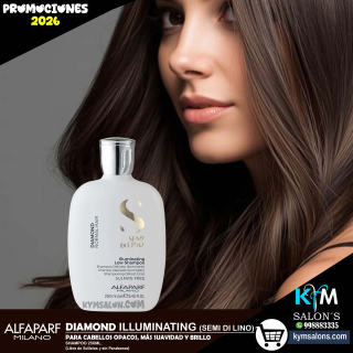 SHAMPOO 250ml. DIAMOND Illuminating Semi di Lino CodDiamond