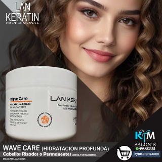 MÁSCARA 500gr. LAN KERATIN Wave Care CodLanwcar