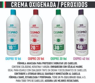 Oxipro (Péroxido u Oxigenta) con Células Madre Presentación de 500ml. y de 1 Litro CodOxig
