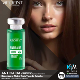 AMPOLLA SHOCK ANTICAÍDA 15ml (RADIANT) - Codampo