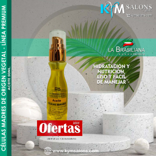 Aceite 50ml. Células Madre La Brasiliana Premium CodCelPre