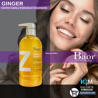 SHAMPOO 500ml. BAOR GINGER CogGinGCad