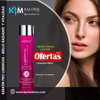 Radiant Keratin Pro Luminous Shampoo 300ml. Brillo Radiante CodRadProke