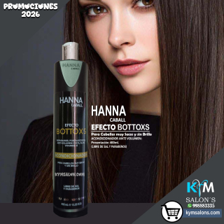 Acondicionador 400ml. Efecto Bottoxs Anti Frizz Hanna Caball CodHanneb