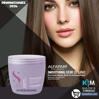 Mascarilla 500gr. Smooth Semi Di Lino de Alfaparf - CodSmoothing