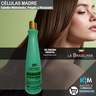 Conditioner 335ml. Células Madre La Brasiliana Premium CodCelPre