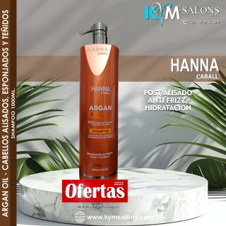 SHAMPOO 1000ml. Argan Oil Hanna Caball CodHannarg