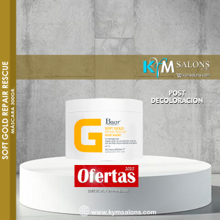 Mascarilla 300gr. Soft Gold de Baor Cabellos Decolorados CodBaorSgold