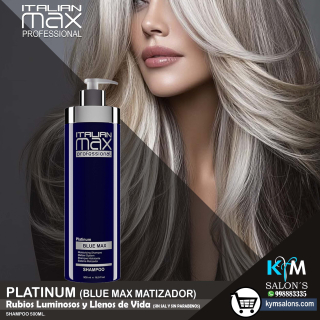 SHAMPOO 500ml. Italian Max Platinum CodPlaIta