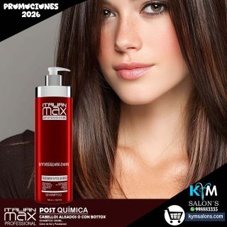 SHAMPOO 500ml. Italian Max Post Química CodItaPQ