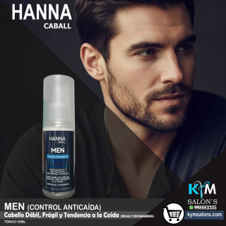 Loción 50ml. - Cabello Débil y Frágil - Control Anticaída (Hanna Caball) CodHannmen