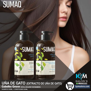 PACK SHAMPOO 500ml. + CONDITIONER 500ml. SUMAQ Uña de Gato Coduñagat