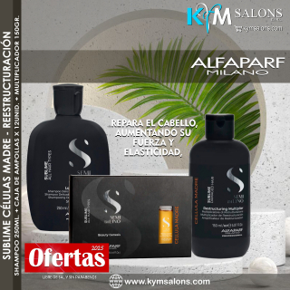 Kit Células Madre Beauty Genesis Ampollas 13ml. (12 Unid.) + Multiplier Reparación 150ml. + Shampoo 250ml. CodCelMadre