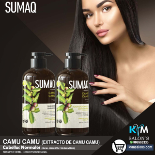 PACK SHAMPOO 500ml. + CONDITIONER 500ml. SUMAQ Camu Camu CodSumaqca