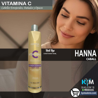 CONDITIONER 400ml. Vitamina C Hanna Caball Anti Age CodHannvc