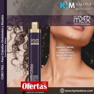 CURLY FULL CONDITIONER 300ml. ITALIAN MAX CodItacurly