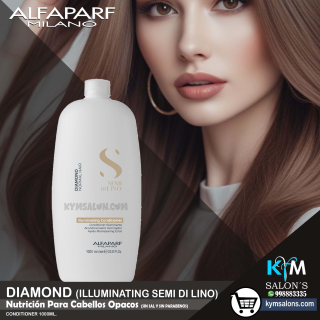 CONDITIONER 1000ml. DIAMOND Illuminating Semi di Lino CodDiamond