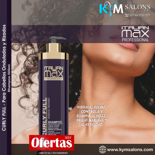 CURLY FULL SHAMPOO 500ml. ITALIAN MAX CodItacurly