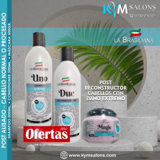 KIT DAÑO EXTREMO 1 UNO + 1 DUE + 1 MÁGIC 500GR. LA BRASILIANA CodLaBrasSMT