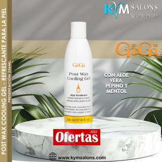 POST WAX COOLING GEL - Refrescante para la Piel (236ml.) Post Tratamiento (GiGi) CodPosTG
