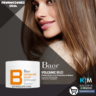 Baor Volcanic Mud Mascarilla 300ml. Post Bottox CodBaorBVMud