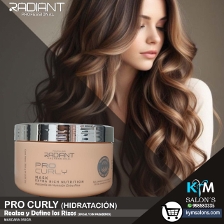 MASCARILLA 350ml. PRO CURLY RADIANT CodCurlyRad