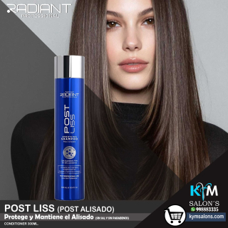 SHAMPOO 300ml. Radiant Post Liss Post Liss Smoothing CodRadPosL