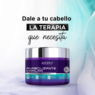 Anabolizante Capilar Radiant Aminotherapy 500gr. Cabello Dañados  y Sensibilizados por Procesos Químicos CodAnabExtr