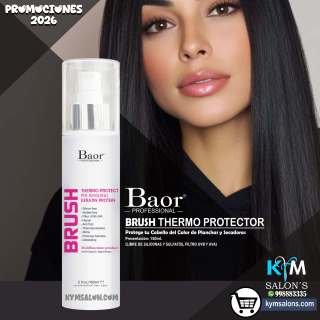 BRUSH Keratin Baor - Protector Térmico 150ml. Prolonga la duración del peinado CodBrushker