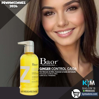 Baor Ginger Conditioner 300ml. Control Caída y Crecimiento CogGinGCad