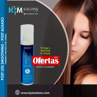 Termo Protector 200ml. Post Liss Smoothing de Radiant CodRadPosL